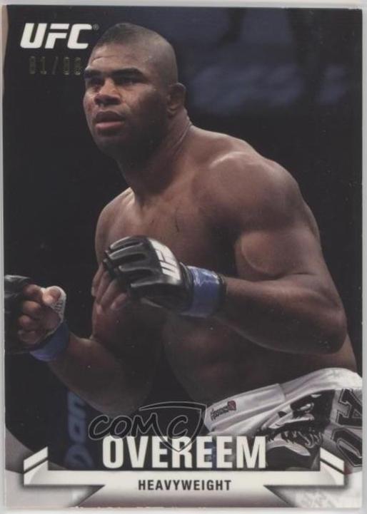 Alistair Overeem 2013 Topps UFC Knockout Base #117 Blue