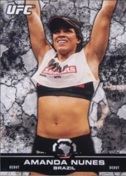 Amanda Nunes 2013 Topps UFC Bloodlines Base #63 Red