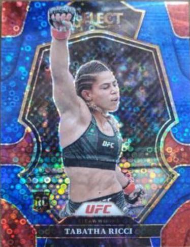 Tabatha Ricci 2023 Panini Select UFC Premier Level #151 Blue Disco