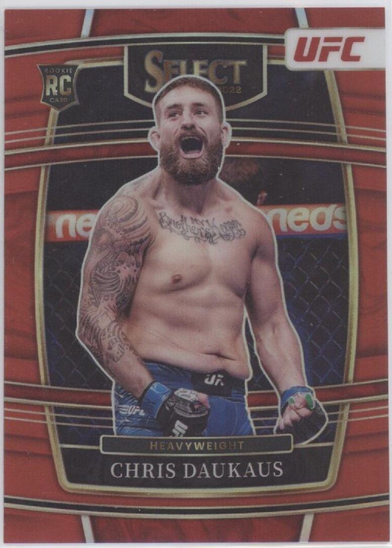 Chris Daukaus 2022 Panini Select UFC Concourse #79 Red