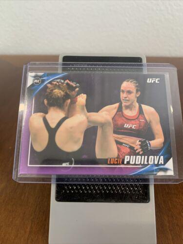 Lucie Pudilova 2019 Topps UFC Knockout Base #81 Purple