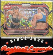 Viviane Araujo 2023 Panini Prizm UFC Base #73 Gold