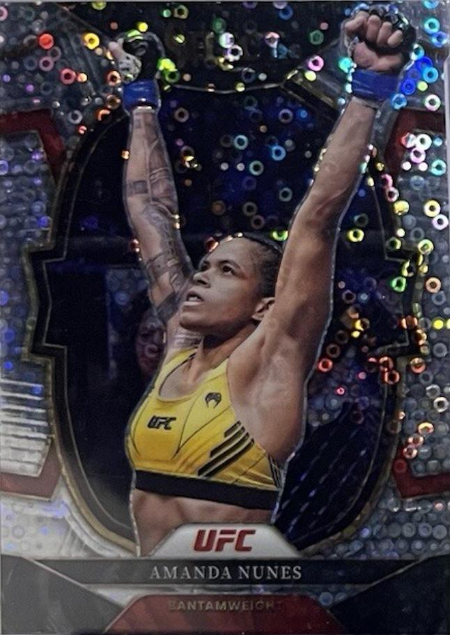 Amanda Nunes 2023 Panini Select UFC Concourse #78 Disco
