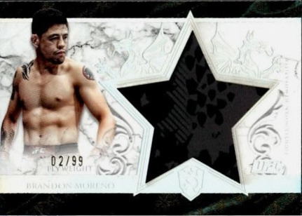 Brandon Moreno 2025 Topps Royalty UFC Star Relics #SR-BM Platinum