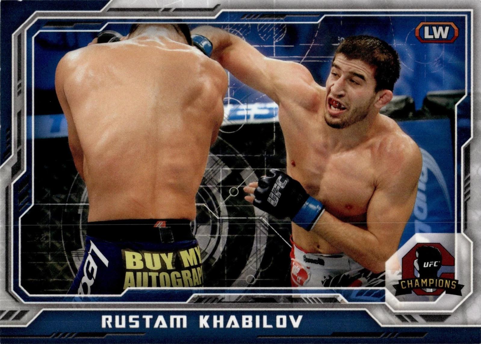 Rustam Khabilov 2014 Topps UFC Champions Base #5 Blue