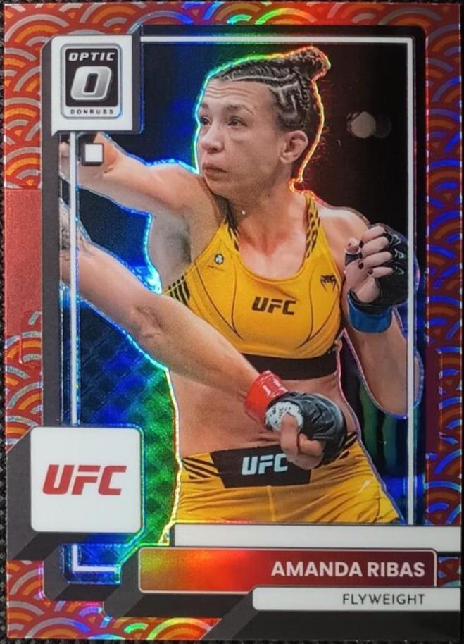 Amanda Ribas 2023 Panini Donruss Optic UFC Base #88 Photon