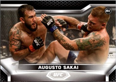 Augusto Sakai 2020 Topps UFC Knockout Base #85 Blue