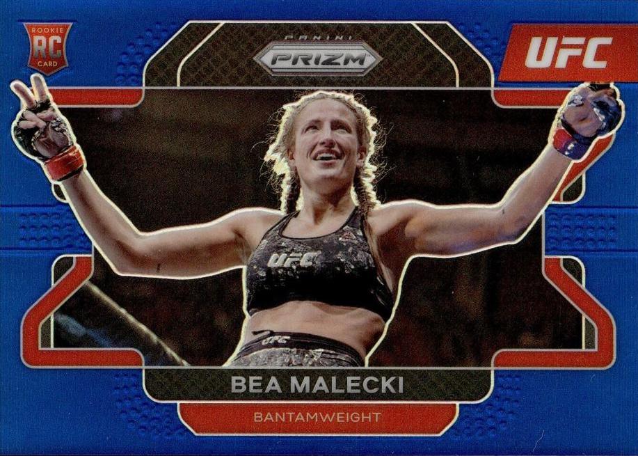 Bea Malecki 2022 Panini Prizm UFC Base #17 Blue