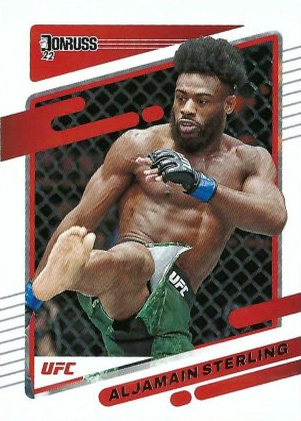 Aljamain Sterling 2022 Panini Donruss UFC Base #53 Pink