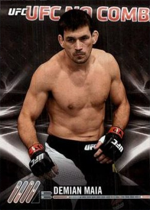 Demian Maia 2017 Topps UFC Knockout Base #90 Blue