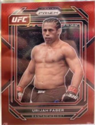 Urijah Faber 2023 Panini Prizm UFC Base #146 Red