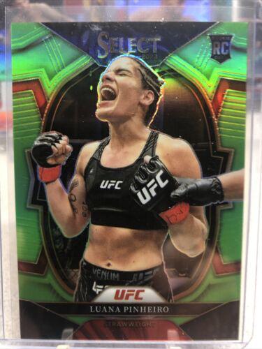 Luana Pinheiro 2023 Panini Select UFC Concourse #29 Neon Green