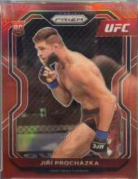 Jiri Prochazka 2021 Panini Prizm UFC Base #84 Red