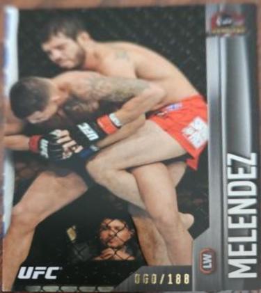 Gilbert Melendez 2015 Topps UFC Champions Base #141 Black