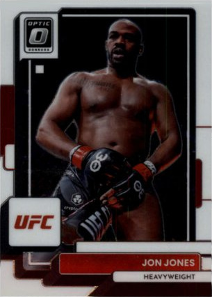 Jon Jones 2023 Panini Donruss Optic UFC Base #85 Photon