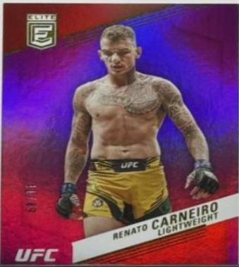 Renato Carneiro 2023 Panini Chronicles UFC Base Elite #250 Purple
