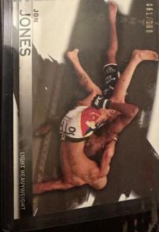 Jon Jones 2010 Topps UFC Knockout Base #53 Gold