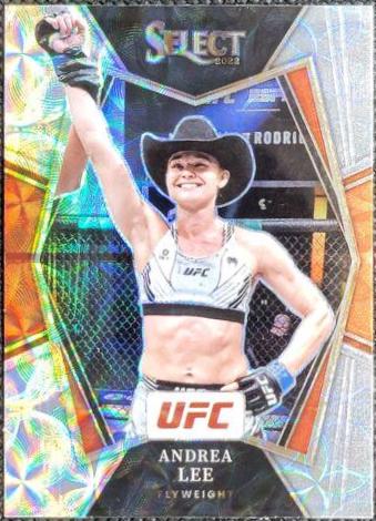 Andrea Lee 2022 Panini Select UFC Premier Level #166 Scope