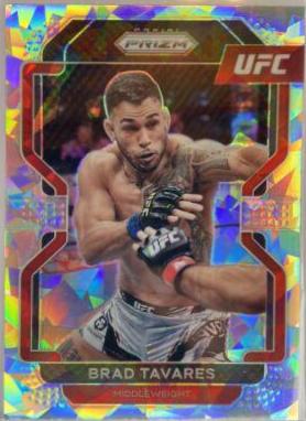 Brad Tavares 2022 Panini Prizm UFC Base #139 Ice