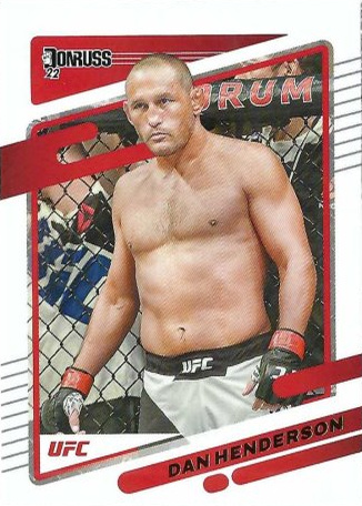 Dan Henderson 2022 Panini Donruss UFC Base #106 Silver
