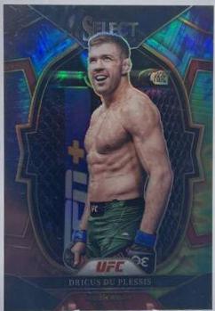Dricus Du Plessis 2023 Panini Select UFC Concourse #24 Tie Dye