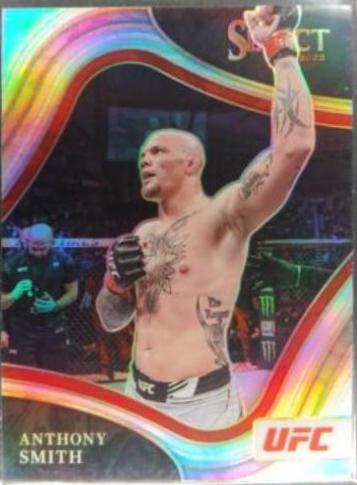 Anthony Smith 2022 Panini Select UFC Octagonside #228 Silver