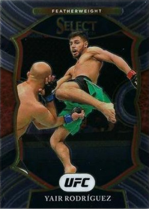 Yair Rodríguez 2021 Panini Select UFC Concourse #63 Black Disco