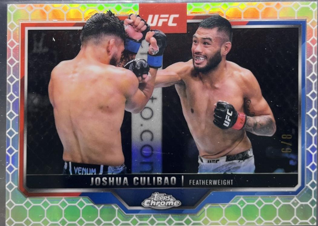 Joshua Culibao 2025 Topps Chrome UFC Base #73 OctaFractor