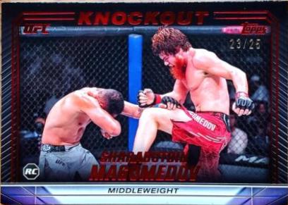 Shara Magomedov 2024 Topps Knockout UFC Base #10 Red