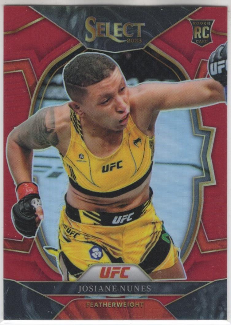 Josiane Nunes 2023 Panini Select UFC Concourse #17 Red