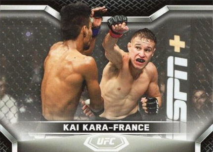 Kai Kara-France 2020 Topps UFC Knockout Base #70 Red