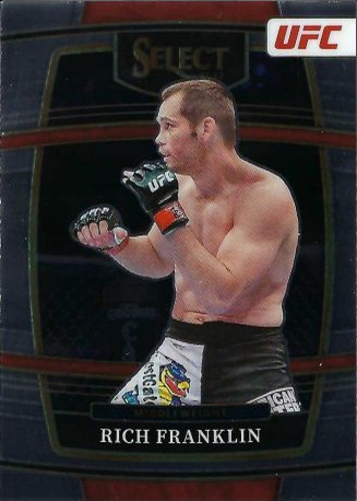 Rich Franklin 2022 Panini Select UFC Concourse #72 Black Disco