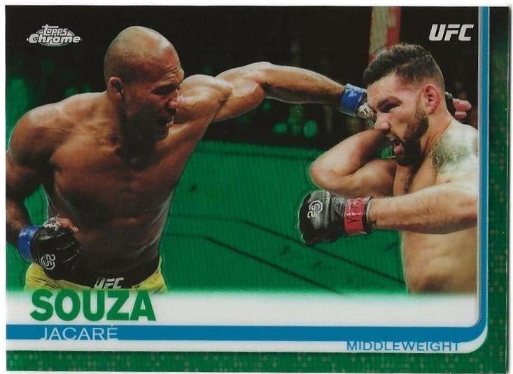 Ronaldo Souza 2019 Topps Chrome UFC Base #99 Green