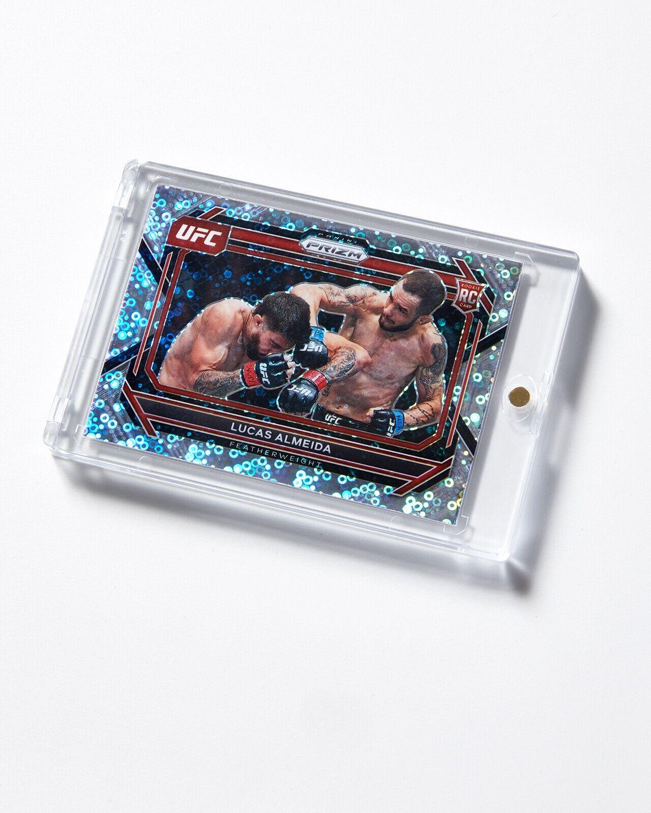 Lucas Almeida 2023 Panini Prizm UFC Base #75 Silver