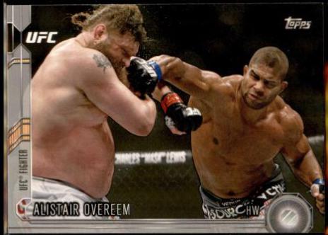 Alistair Overeem 2015 Topps UFC Chronicles Base #151 Silver