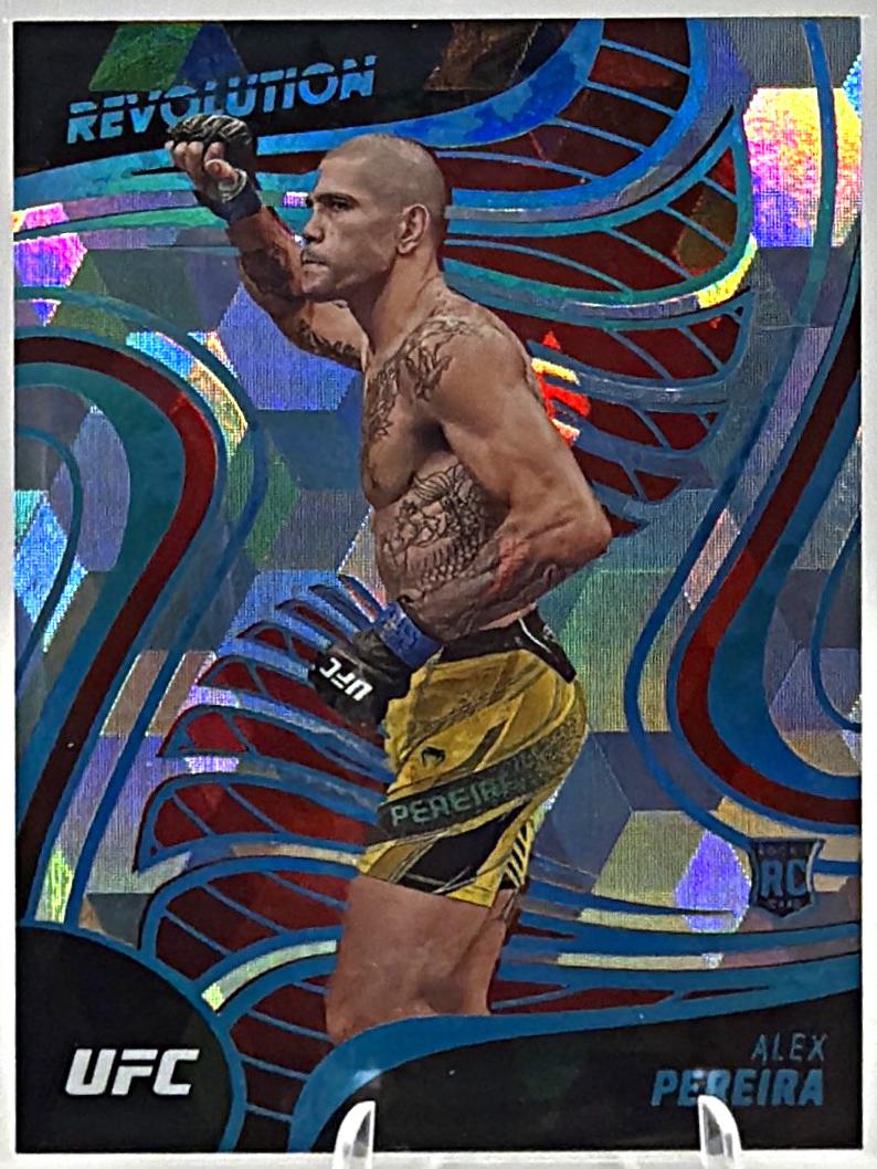 Alex Pereira 2023 Panini Chronicles UFC Revolution #15 Cubic
