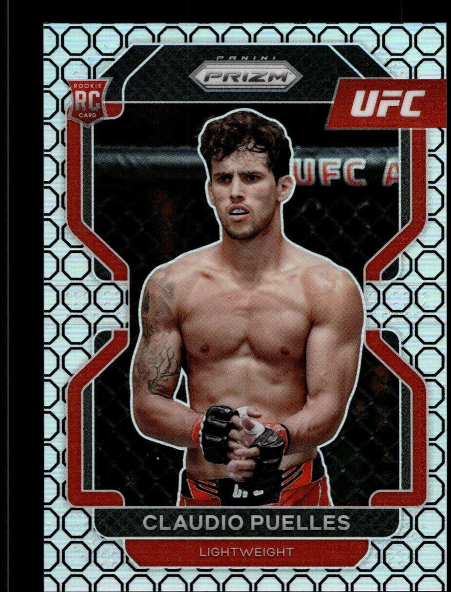 Claudio Puelles 2022 Panini Prizm UFC Base #111 Octagon