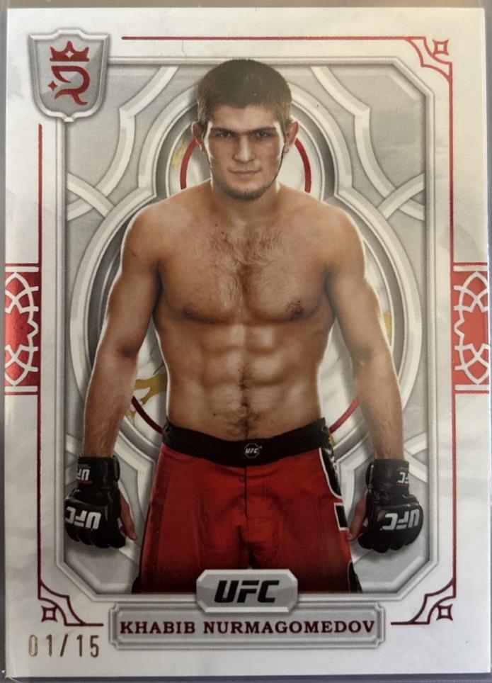 Khabib Nurmagomedov 2024 Topps Royalty UFC Base #13 Red