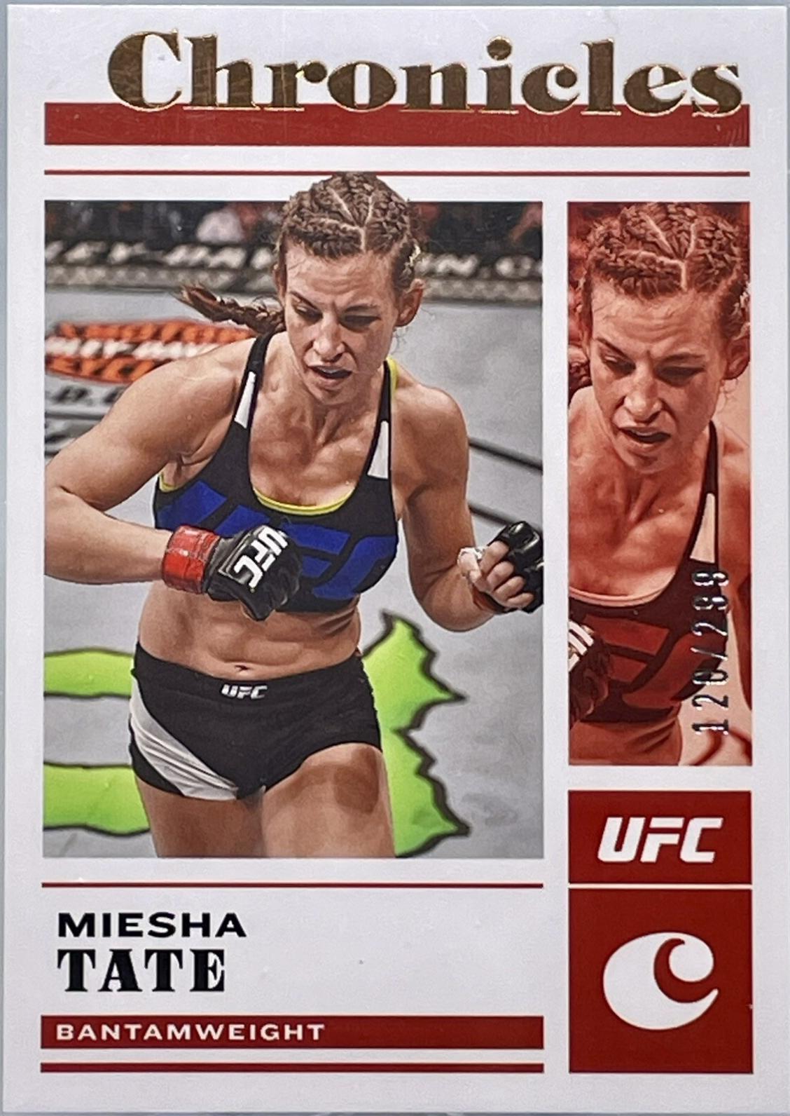 Miesha Tate 2023 Panini Chronicles UFC Base Chronicles #40 Bronze