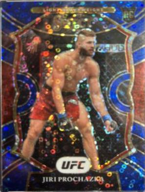 Jiri Prochazka 2021 Panini Select UFC Concourse #35 Blue Disco