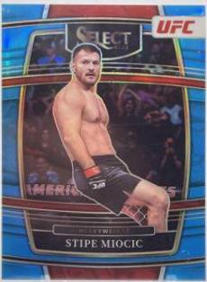 Stipe Miocic 2022 Panini Select UFC Concourse #85 Blue Prizm