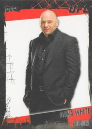 Dana White 2010 Topps UFC Base #167 Red