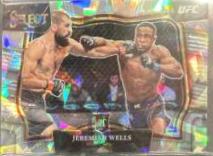 Jeremiah Wells 2023 Panini Select UFC Octagonside #221 Cracked Ice