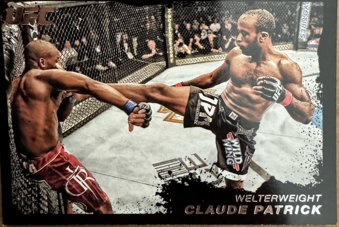 Claude Patrick 2011 Topps UFC Moment of Truth Base #219 Onyx
