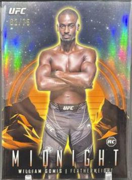William Gomis 2024 Topps Midnight UFC Base #74 Dusk