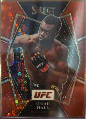Uriah Hall 2022 Panini Select UFC Premier Level #134 Disco