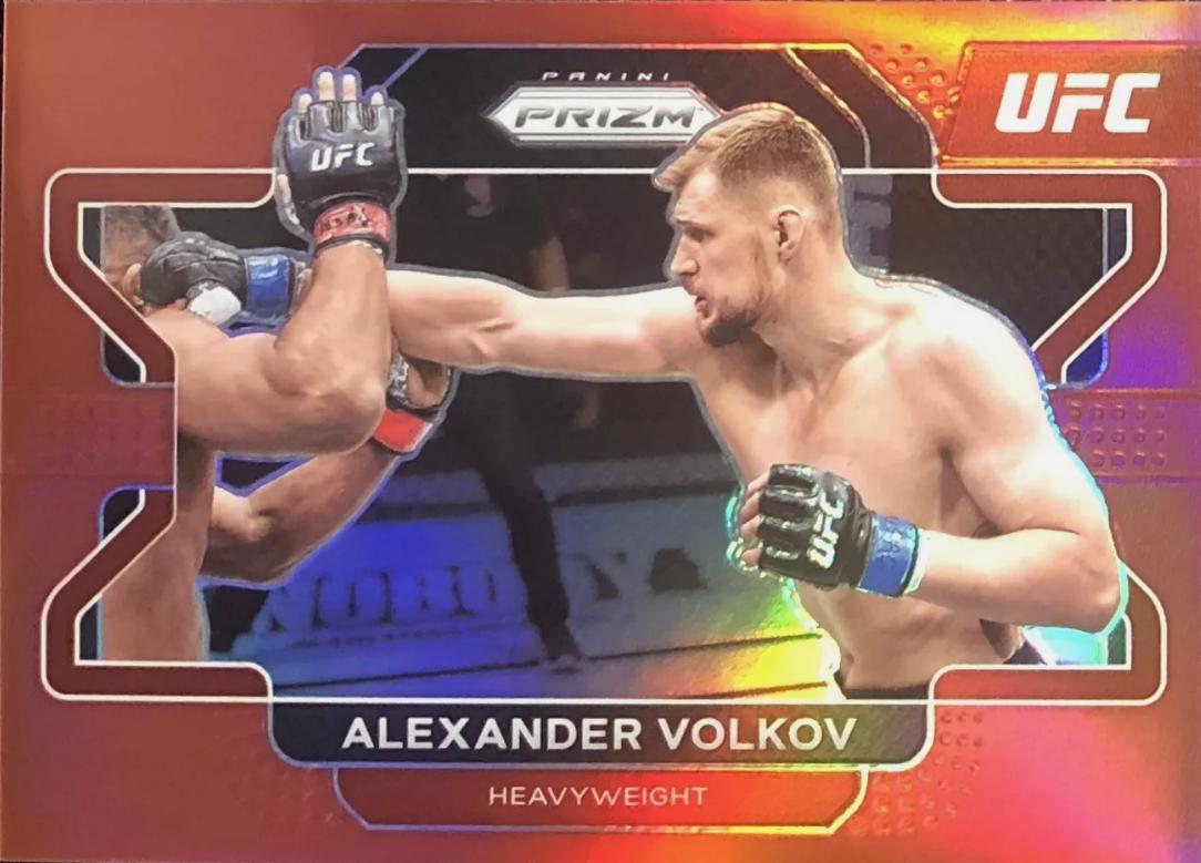Alexander Volkov 2022 Panini Prizm UFC Base #45 Red