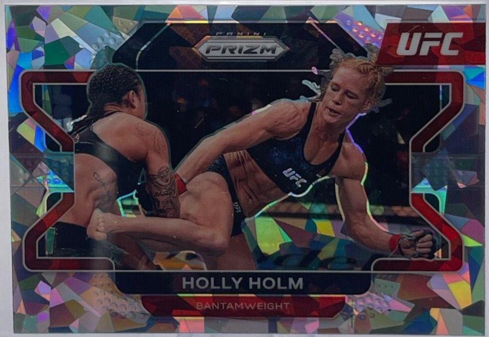 Holly Holm 2022 Panini Prizm UFC Base #3 Ice