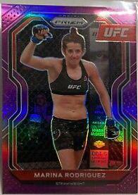 Marina Rodriguez 2021 Panini Prizm UFC Base #47 Purple