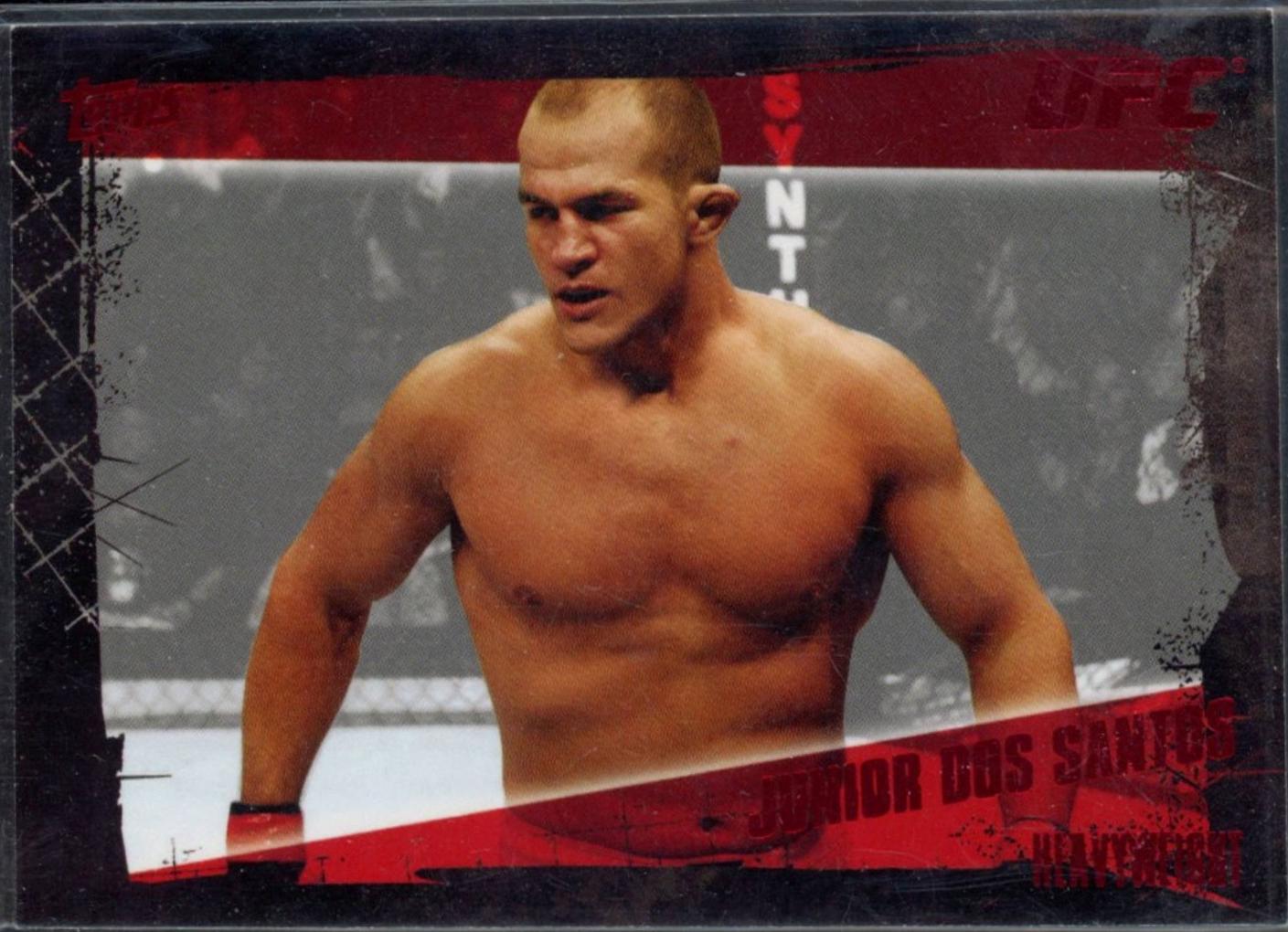 Junior Dos Santos 2010 Topps UFC Base #103 Red
